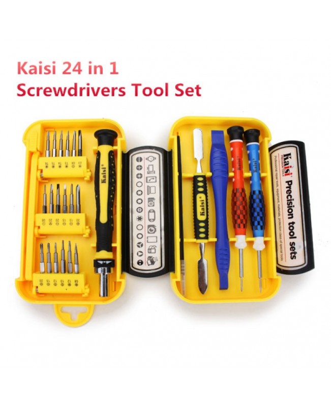 24 in 1 Precision Repair Screwdrivers Tweezers Tools Set