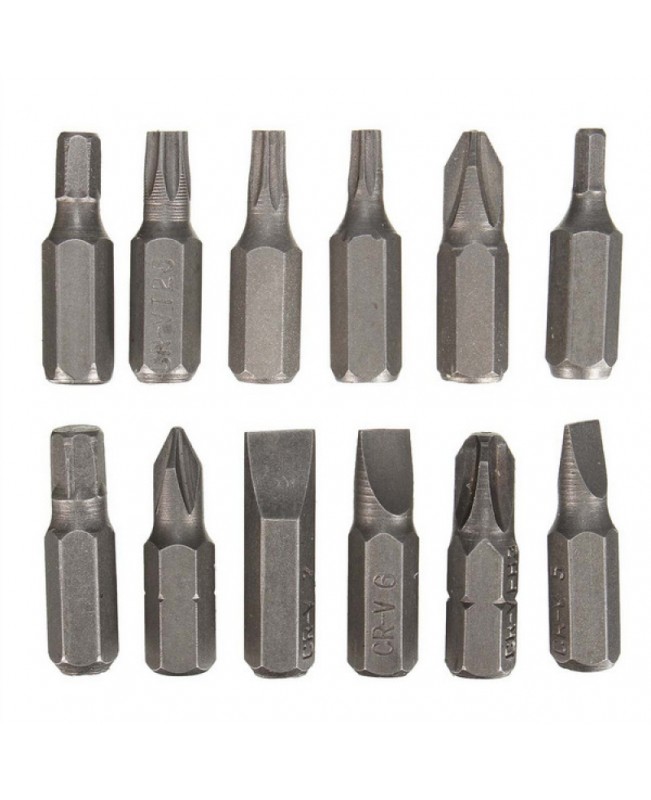 12-in-1 Multi-functional Precision Ratchet Screwdriver Set Hand Tool Repair Kit