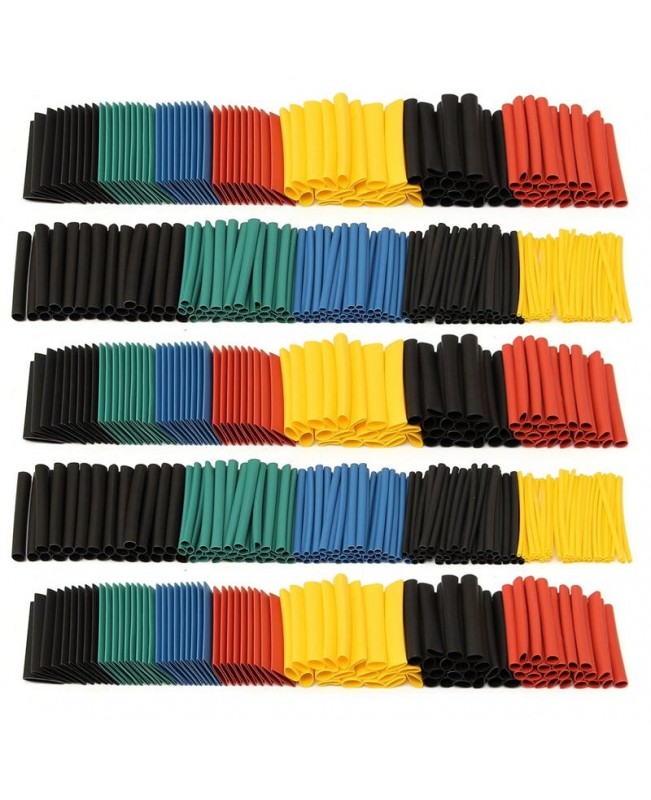 280pcs Polyolefin Halogen Free Heat Shrink Tube Sleeving Set