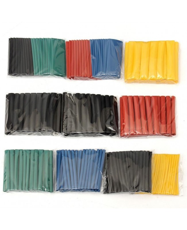 280pcs Polyolefin Halogen Free Heat Shrink Tube Sleeving Set