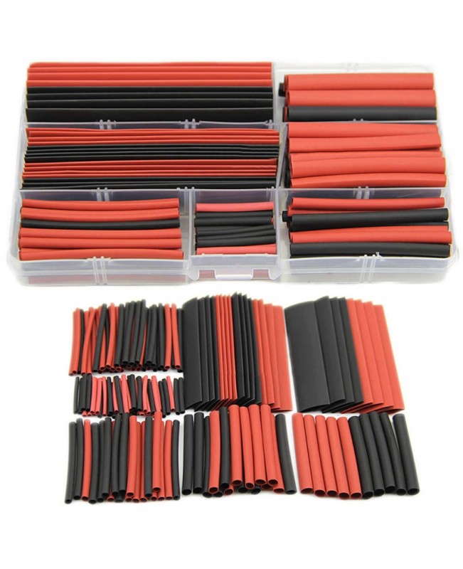 150pcs Polyolefin Halogen Free Heat Shrink Tube Sleeving Set