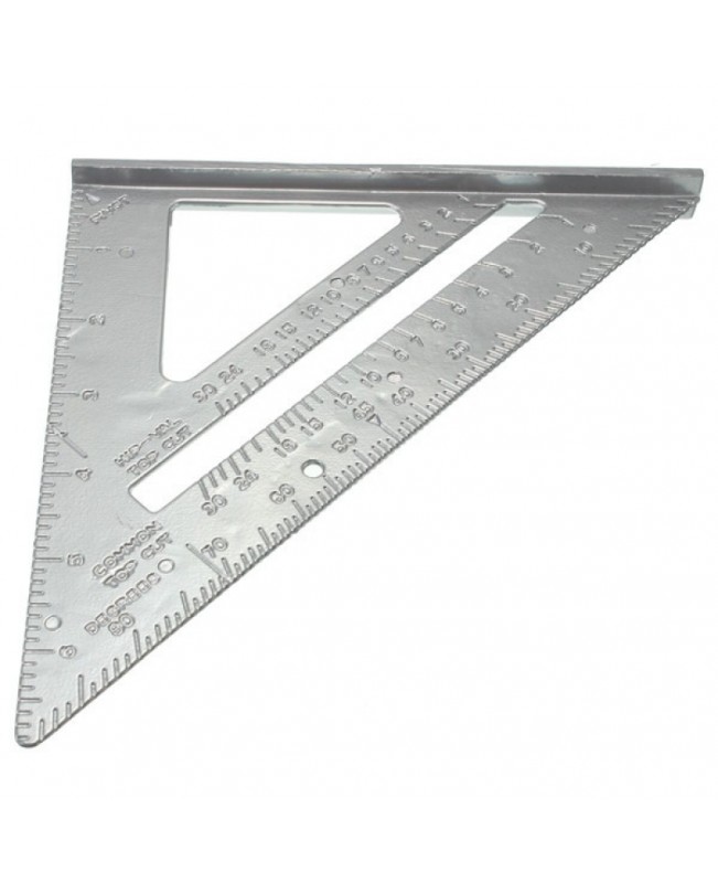 Aluminum Alloy Square Combination Triangle Metric Ruler Protractor