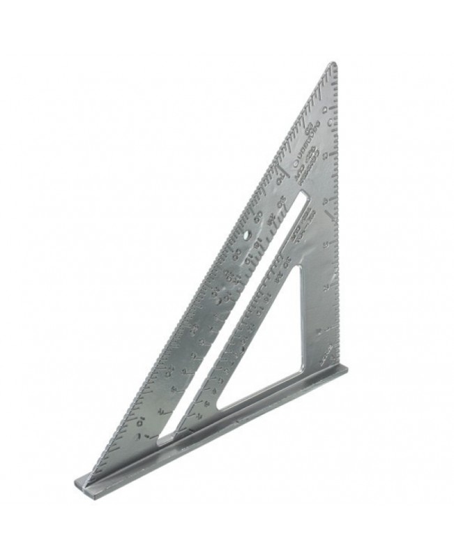 Aluminum Alloy Square Combination Triangle Metric Ruler Protractor