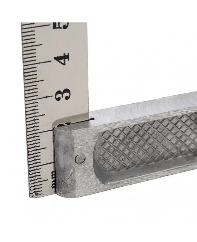 150mm Triangle Ruler Measuring Tool 90° Alloy with Level Bubble