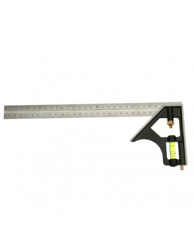 12inch Square Ruler Adjustable Stainless Steel Combination Angle Tool