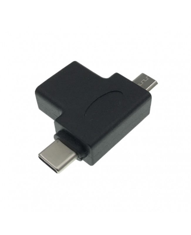 Cwxuan 2-in-1 Micro USB Adapter for Smart Phones, Tablet, Macbook