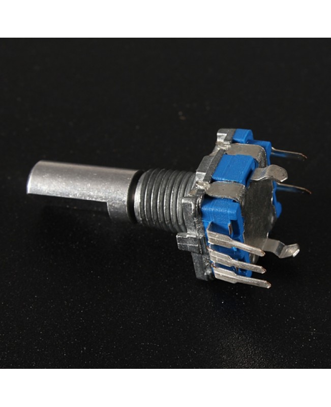 15mm Rotary Encoder Switch with Key Switch with 2 Bit Gray Scale