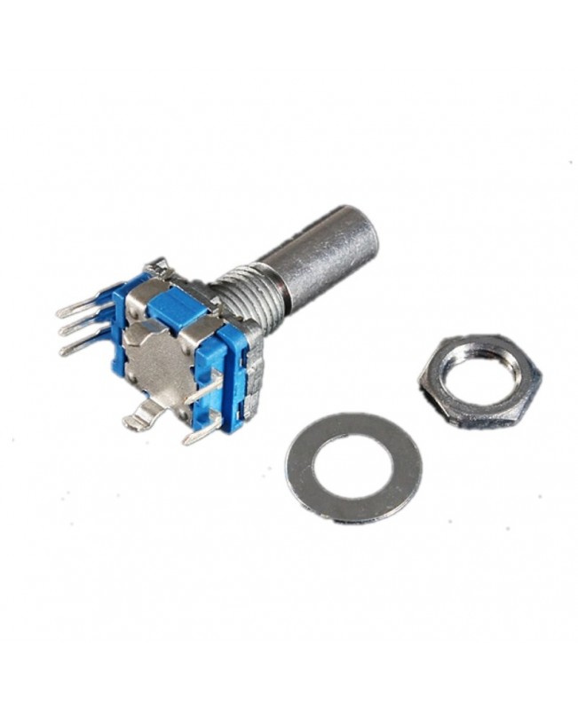 15mm Rotary Encoder Switch with Key Switch with 2 Bit Gray Scale