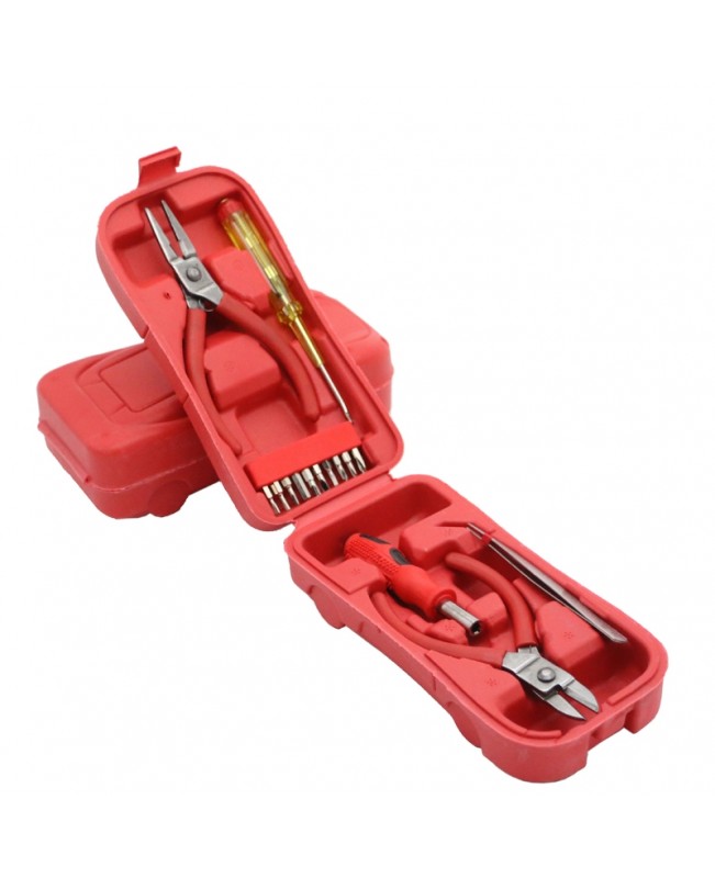 Model Car Repair Tool 15pcs Tool Set Kit Screwdriver Plier Tweezer Screwdriver Handle Bits Set Hand Tool Set