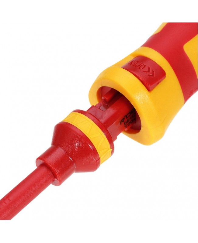 13Pcs 1000V Electronic Insulated Screwdriver Set Phillips Slotted Torx CR-V Screwdriver Hand Tools