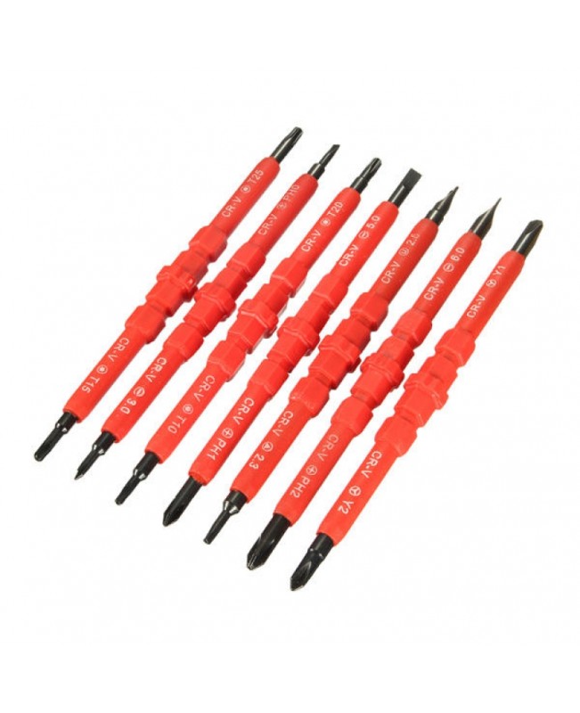 7pcs Electronic Insulated Hand Screwdriver Tools Accessory Set