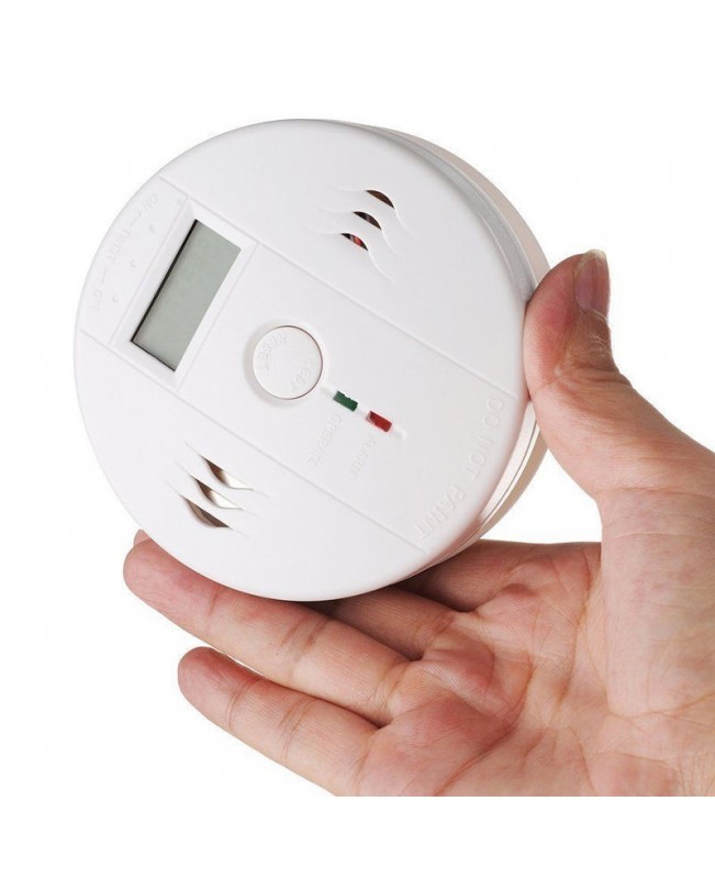 2pcs LCD Carbon Monoxide Warning Detector Alarm