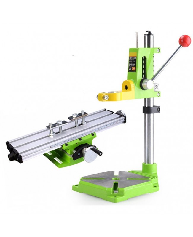 Mini Precision Milling Machine Worktable And Electric Drill Carrier Rotating Fixed Frame