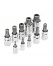 10pcs Triple Square Spline Bit Socket Se...