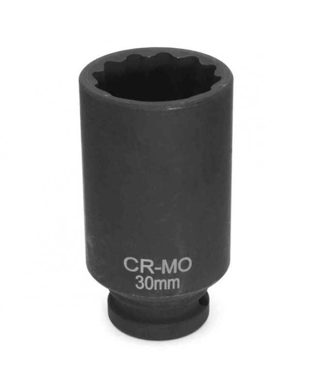 30mm 1/2 Drive 12 Point Spindle Axle Nut Socket Nut Bolt Twist Socket