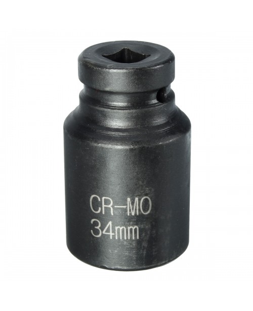 34mm Black Hex 6 Point Drive Deep Spindl...