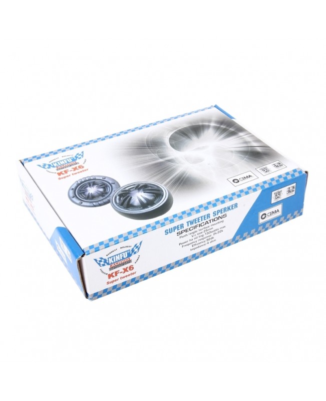 2 PCS KF-X6 2KHZ-22KHZ Mini Piezo Electric Tweeters