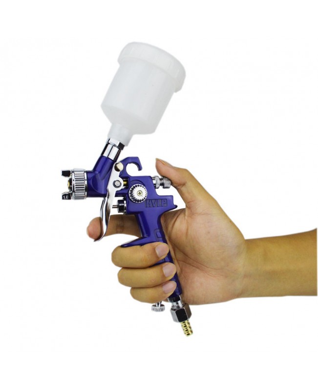 0.8mm/1.0mm Nozzle H-2000 Professional HVLP Spray G un Mini Air Paint Sprayer Guns Airbrush