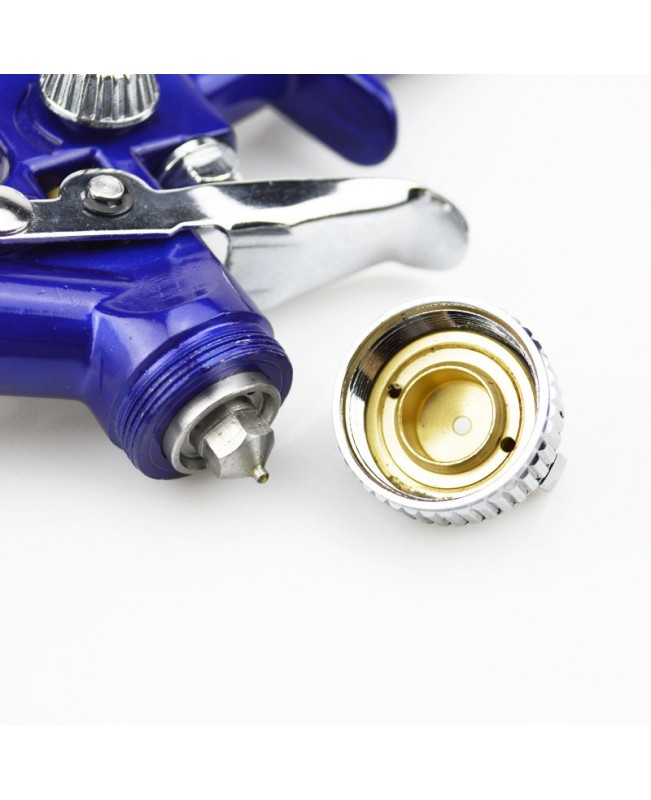 0.8mm/1.0mm Nozzle H-2000 Professional HVLP Spray G un Mini Air Paint Sprayer Guns Airbrush