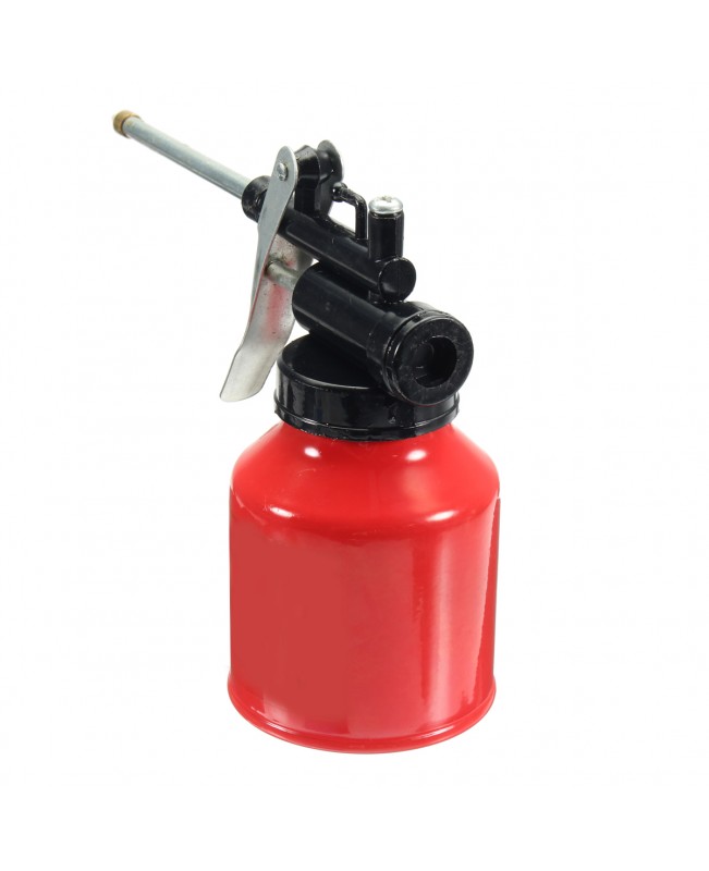 Universal Autos Oil Pump Action Oiler 250ml Lubrication Feed Can Spray Gun Pot