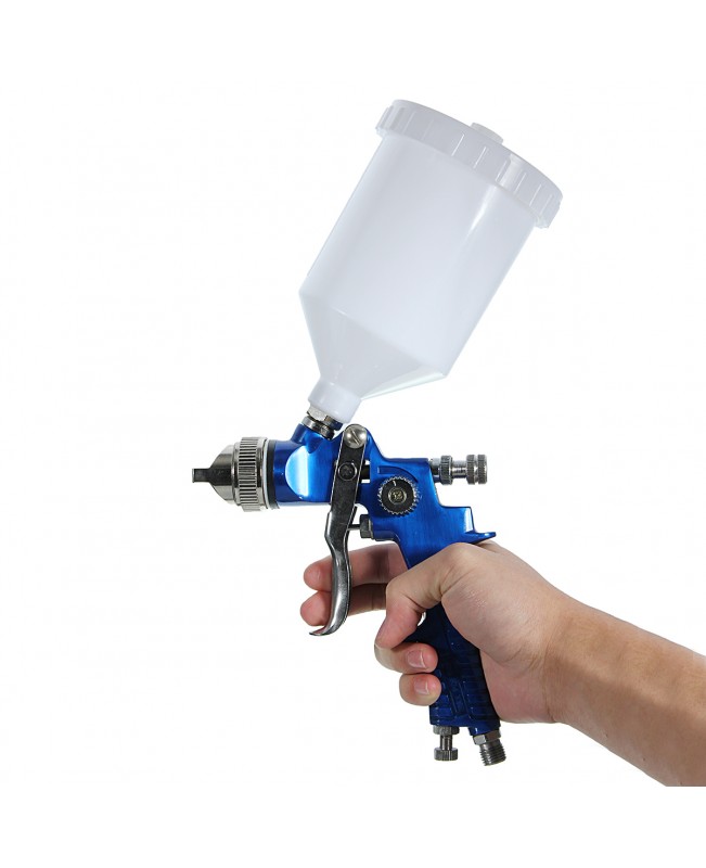 600CC 1.4mm HVLP Air Spray Gun Tool Automotive Shop Painting Tools with Gauge