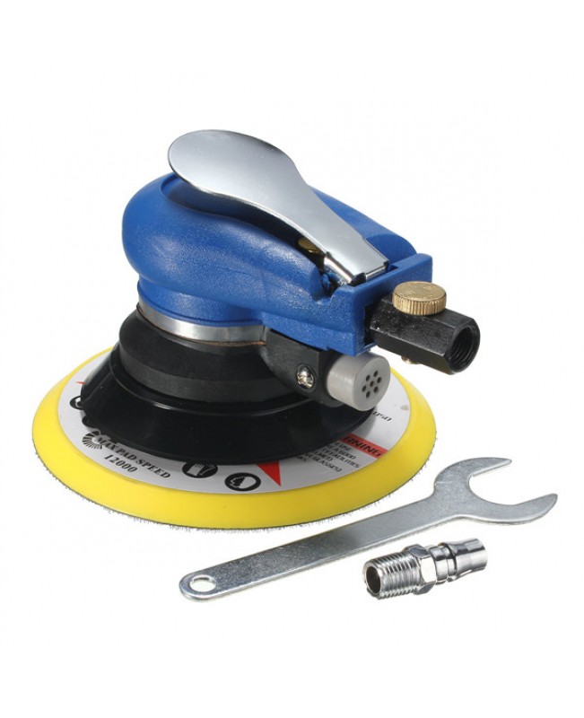 Air Random Orbital Palm Sander Sanding Pad Vacuum Polisher