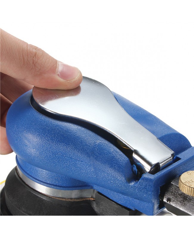 Air Random Orbital Palm Sander Sanding Pad Vacuum Polisher