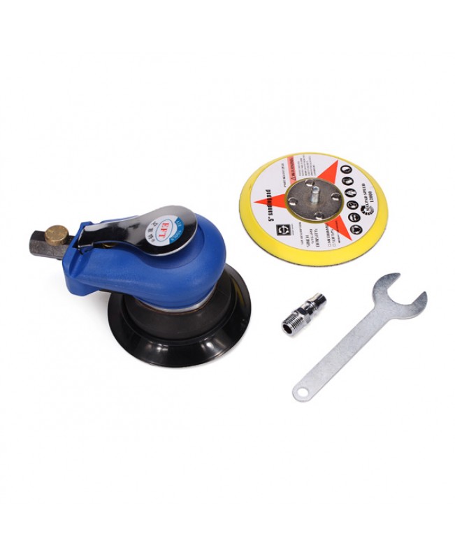 5 Inch Air Sander Random Orbital Sander Pneumatic Polisher Grinder